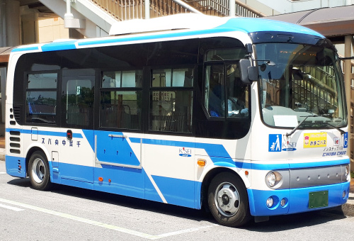 千葉市若葉区泉地域コミュニティバスの一例です。