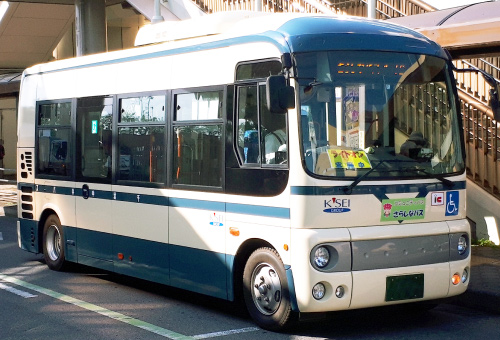 千葉市若葉区泉地域コミュニティバスの一例です。