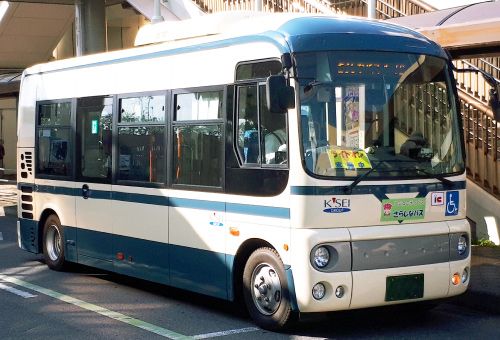 千葉市若葉区泉地域コミュニティバスの一例です。